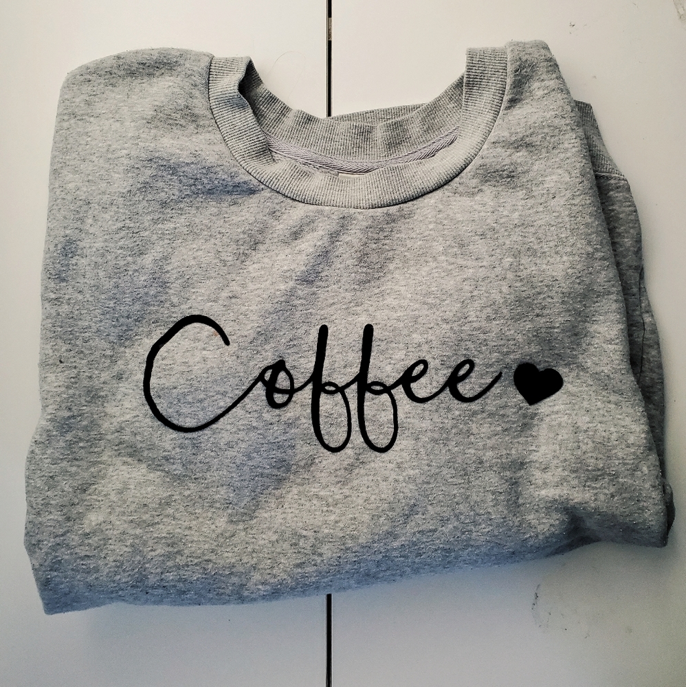 Women's coffee sweatshirt
